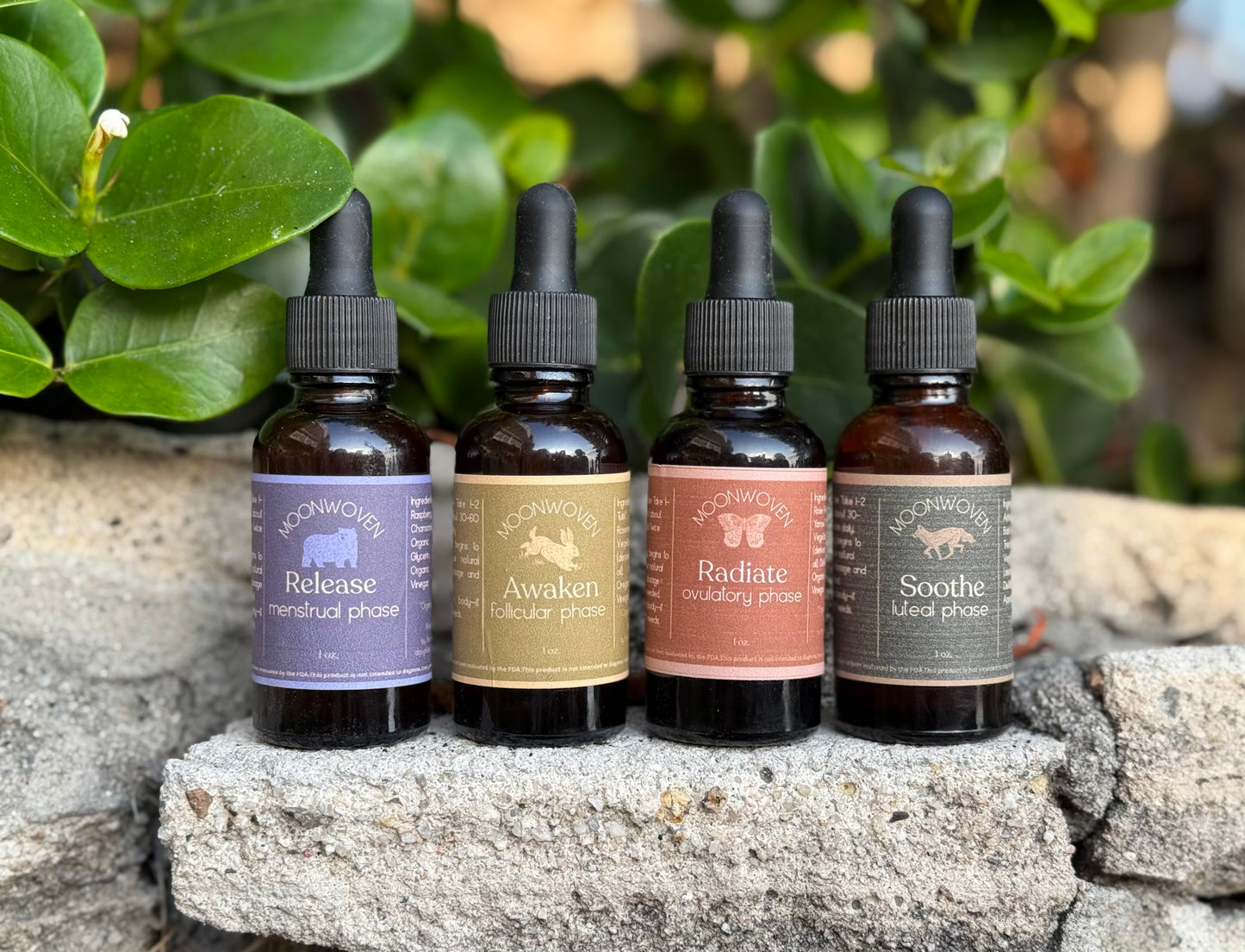 Moonwoven Cycle Kit - A Herbal Ritual for All Four Phases