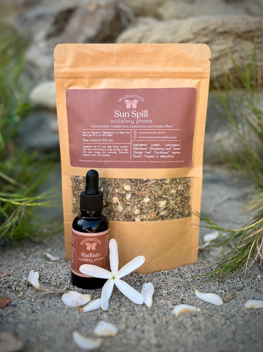 Herbal Tea & Tincture Bundle - Ovulatory Phase Support