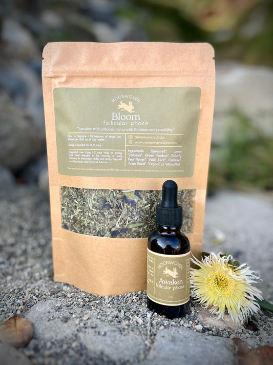 Herbal Tea & Tincture Bundle - Follicular Phase Support